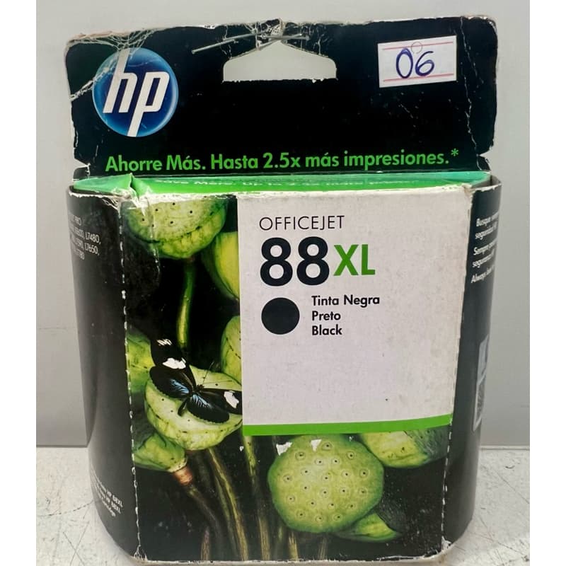 CARTUCHO HP 88XL  C9396AL  -K550 - 65,5 ml - PRETO - ORIGINAL (Vencido)