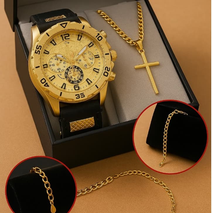 Relogio Masculino a Prova D'água 18k