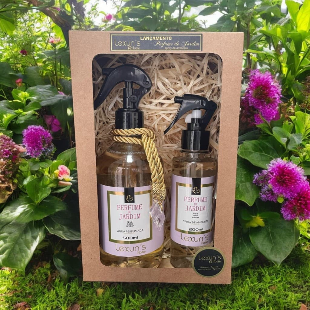 Kit Aromatizador de Ambientes: Aromatizador 200ml + Água de Lençol 500ml