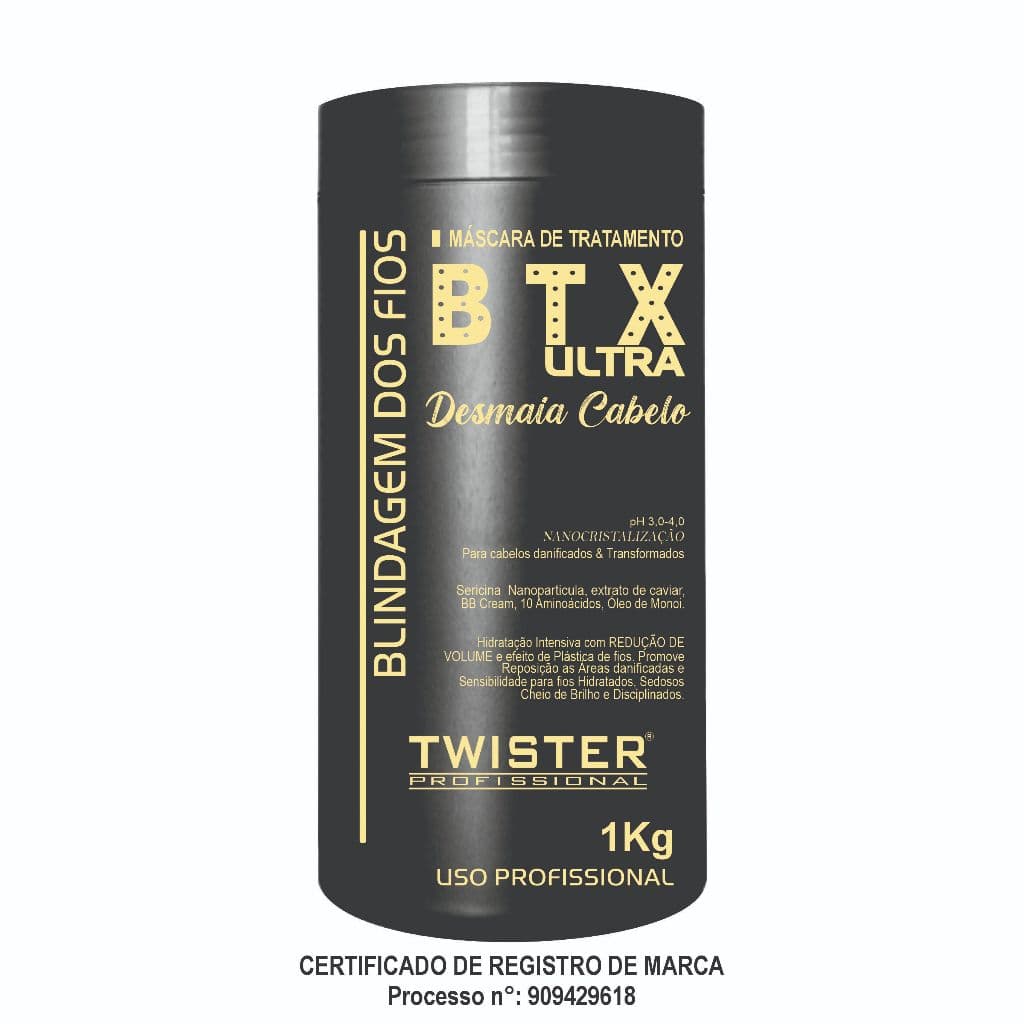 BTXultra Hidratante dos Fios Twister Original 1Kg Preto