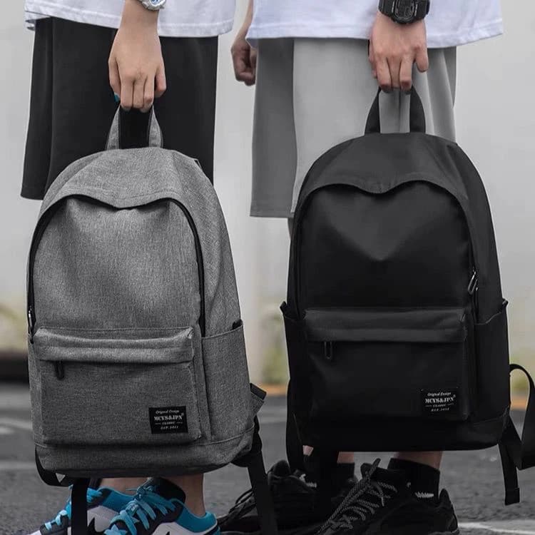 Mochila Masculina Feminina Barata Preta Básica Escolar para faculdade trabalho lulu