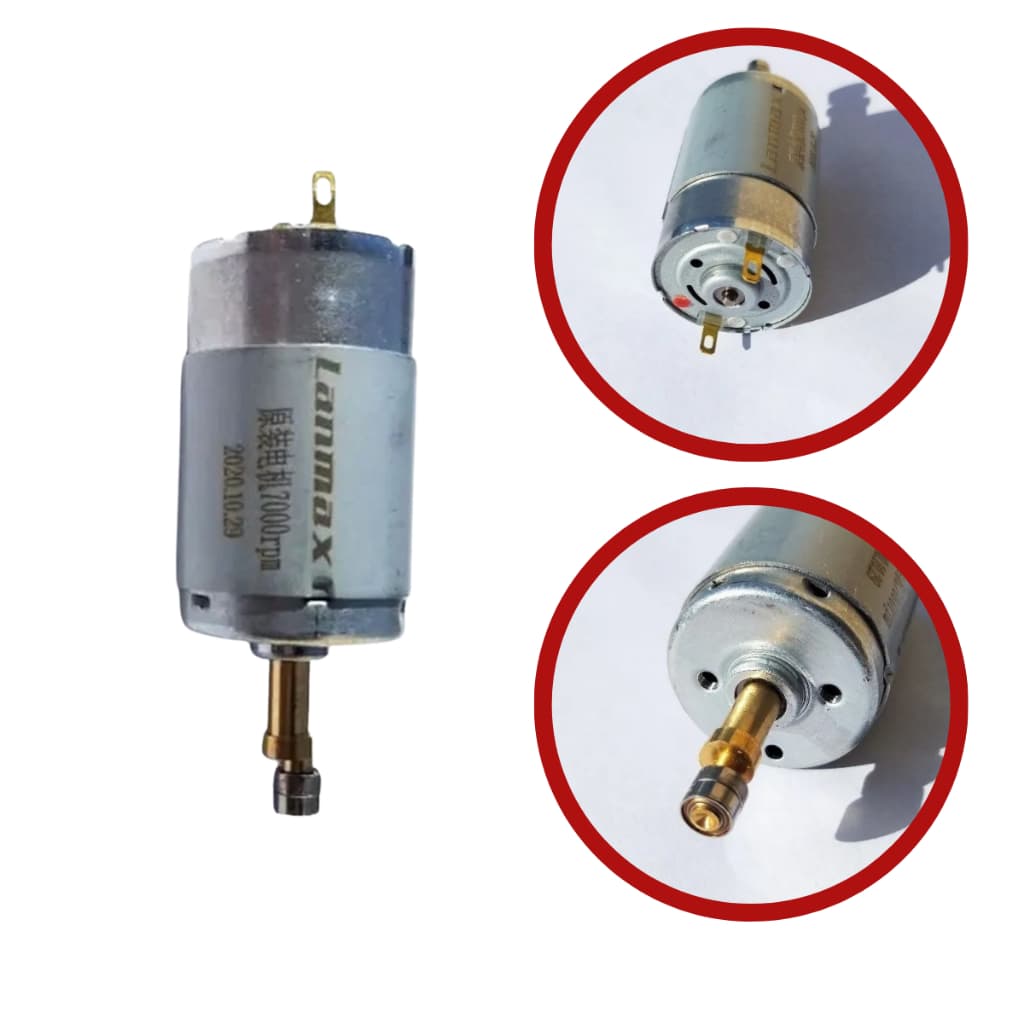 Motor Com Eixo Máquina De Arrematar Fio Original