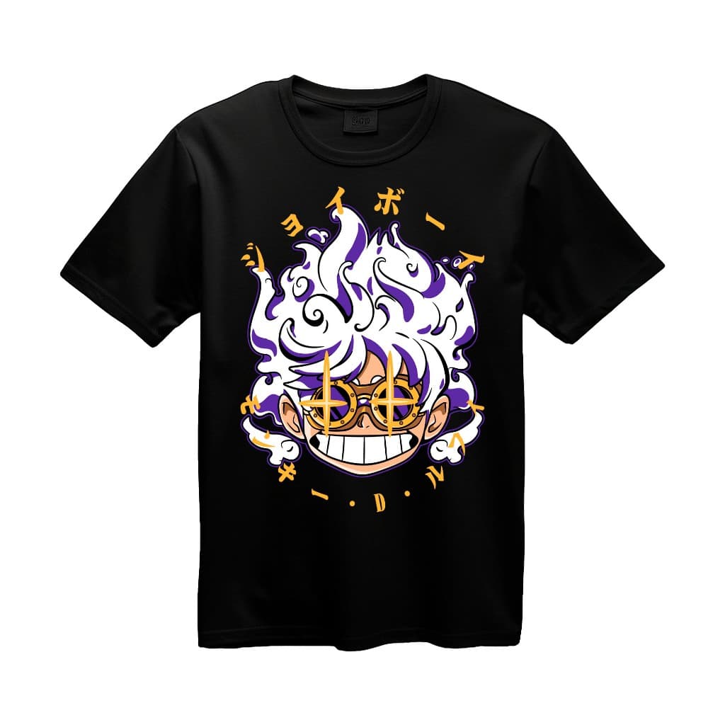 Camieta Anime One Piece Estampa Luffy Gear 5 Estampa Nova Exclusiva Não Desbota - ENVIO RAPIDO