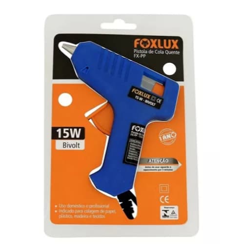 Pistola de cola quente Bivolt Foxlux