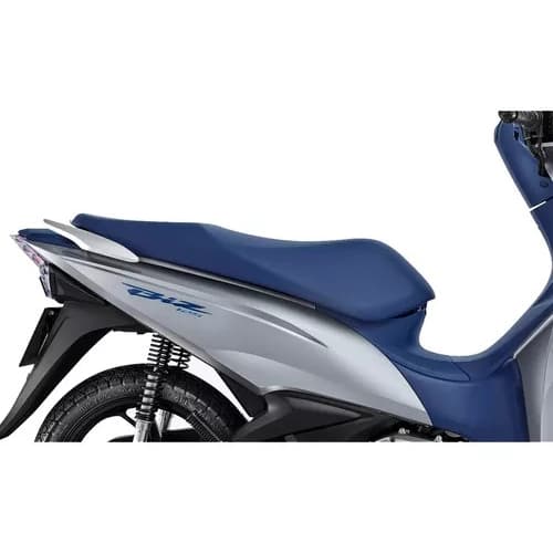 Capa de Banco Biz 125 2020 2021 2022 2023 2024 - Azul Original Capas