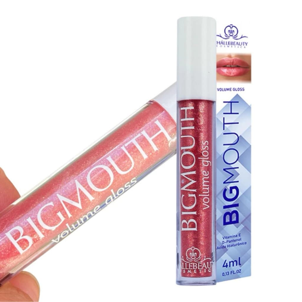 Gloss Labial Big Mouth Bolzani Phallebeauty – Volume Imediato, Hidratação e Brilho Intenso Gloss Bolzani