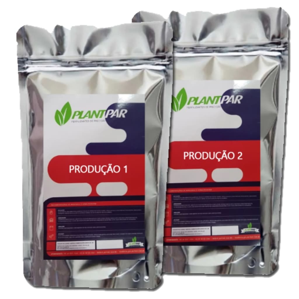 Kit para 1.000 Litros - Fertilizante para Hidroponia - Frutos