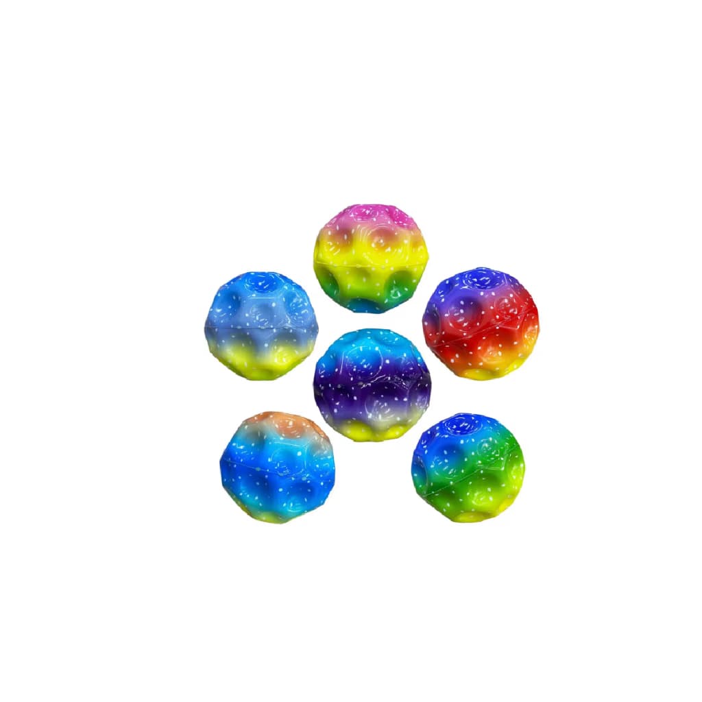 Bola Saltitante Lunar Para Crianças Macia Brinquedo De Bebê Pula muito Alto