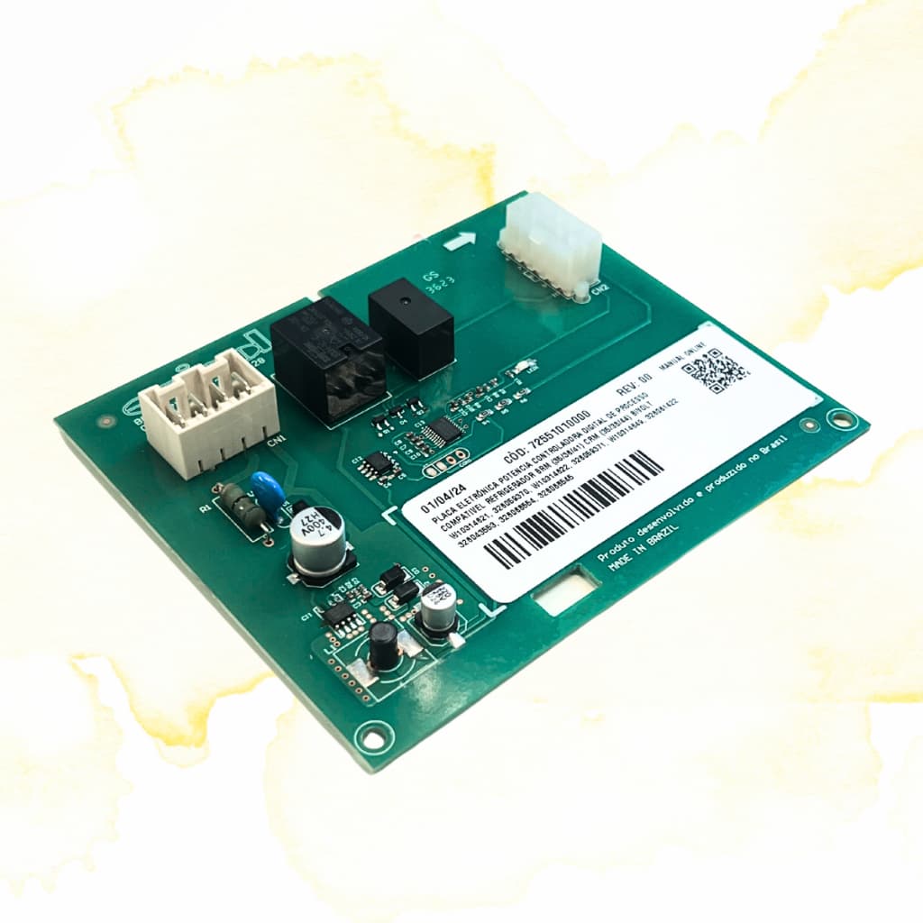 Placa Potência Geladeira Brastemp Consul BRM35/36/41 CRM35/38/44 - Emicol 72551010000