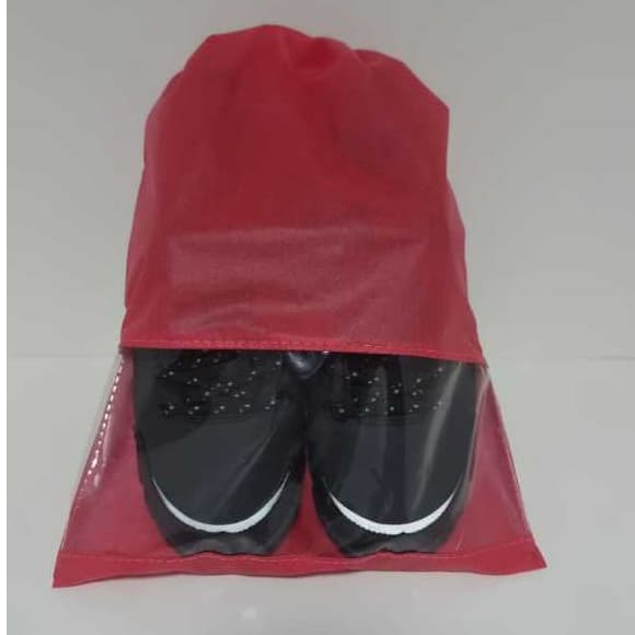 10 Unidades Sacos Com Visor Guardar Sapatos Viagem Casa