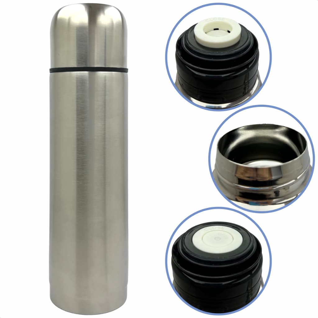 Garrafa Térmica Inox Inquebrável  Quente E Frio Café Viagem Versátil Garrafinha 350ml