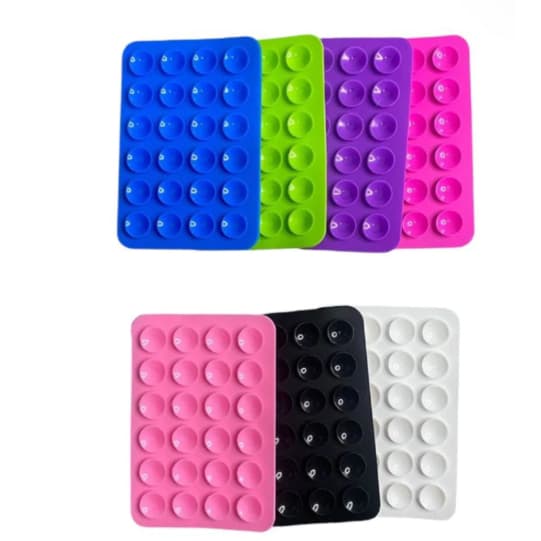 Ventosa Para Celular Silicone Cores Diversas Selfie Perfeita