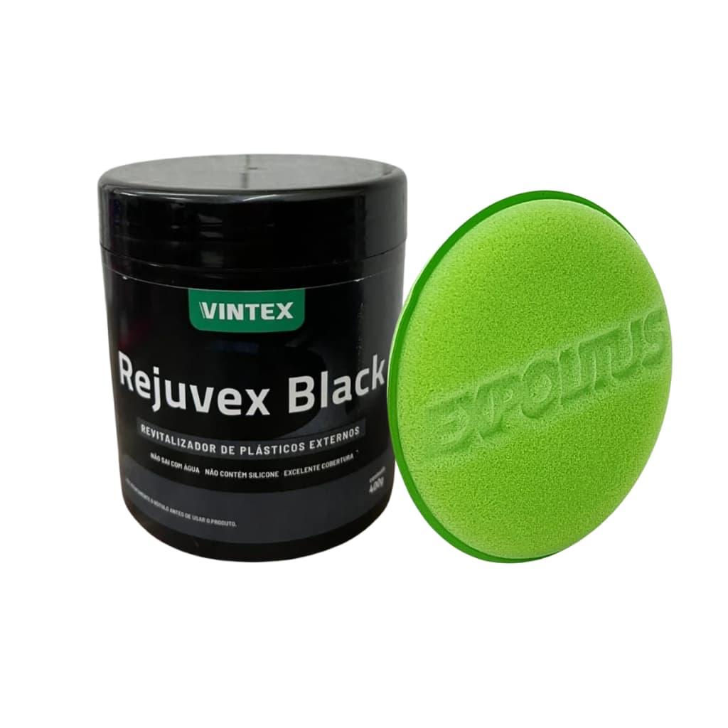 Rejuvex Black Revitalizador De Plásticos + Aplicador