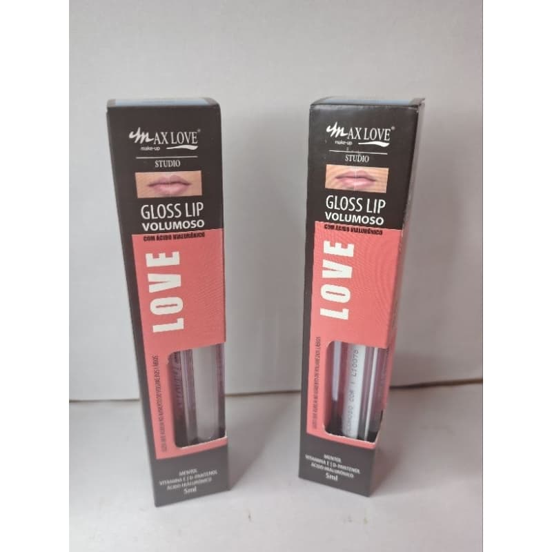 Gloss lip volumoso.