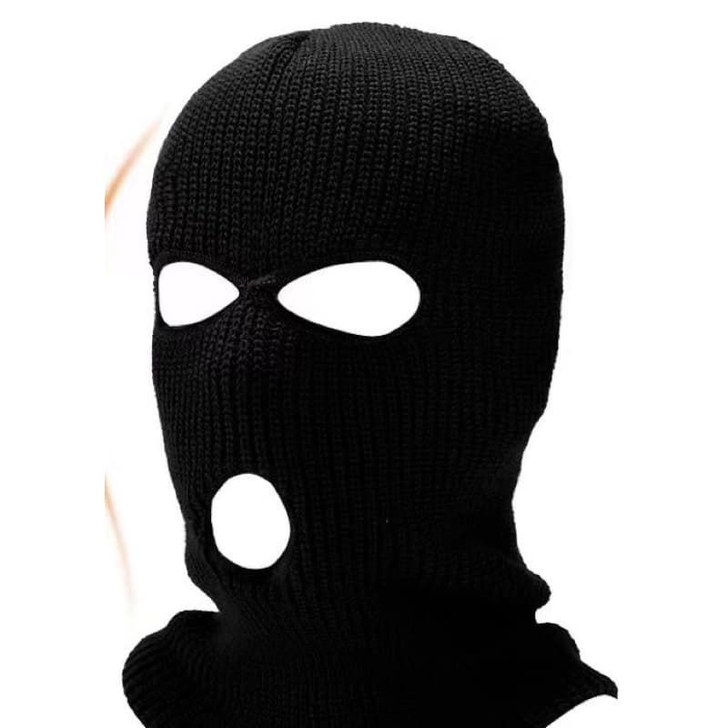 Touca Balaclava de Inverno Touca Ninja Balaclava 3 Furos Frio Inverno Motoqueiro Moto