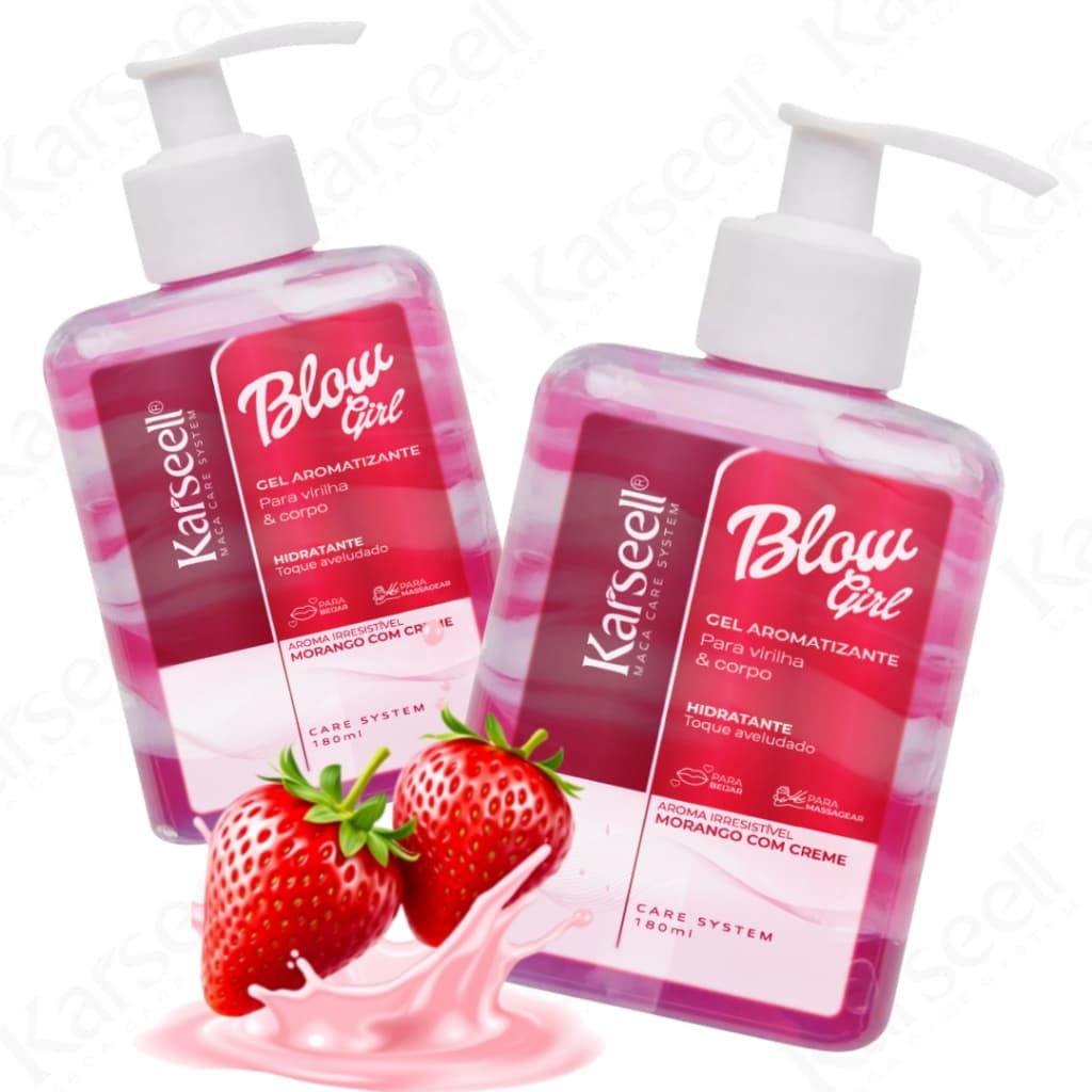 Karseell Hidratante Blow Girl Beijável Para Corpo e Virilha - SEX SHOP