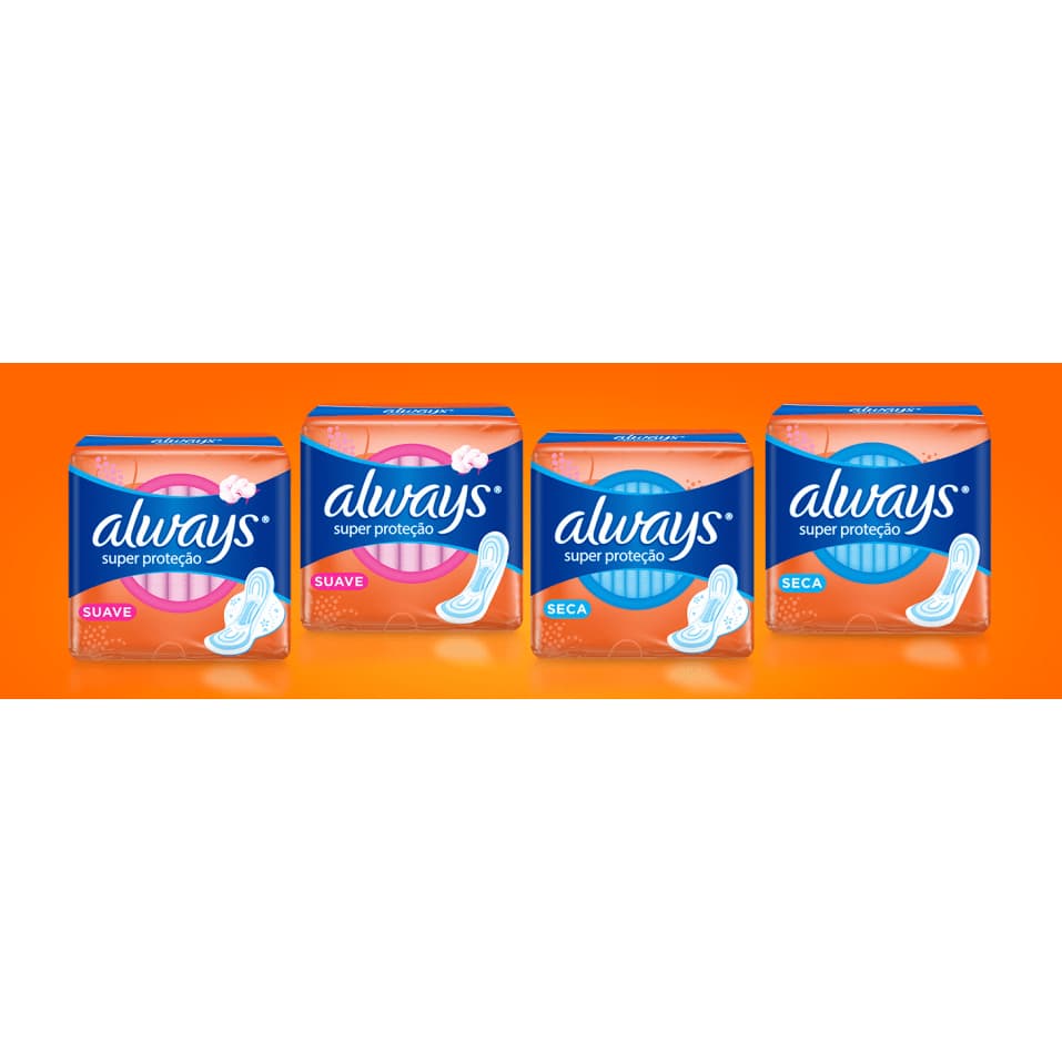 Absorvente Always Super Proteção Kit