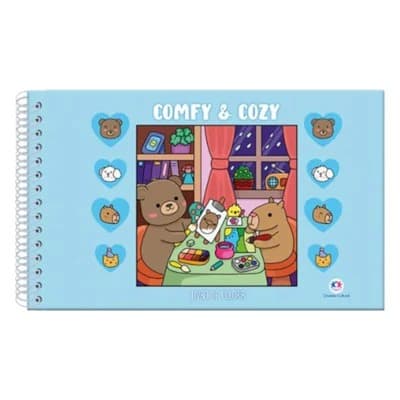 COMFY E COZY BLUE CAPA DURA