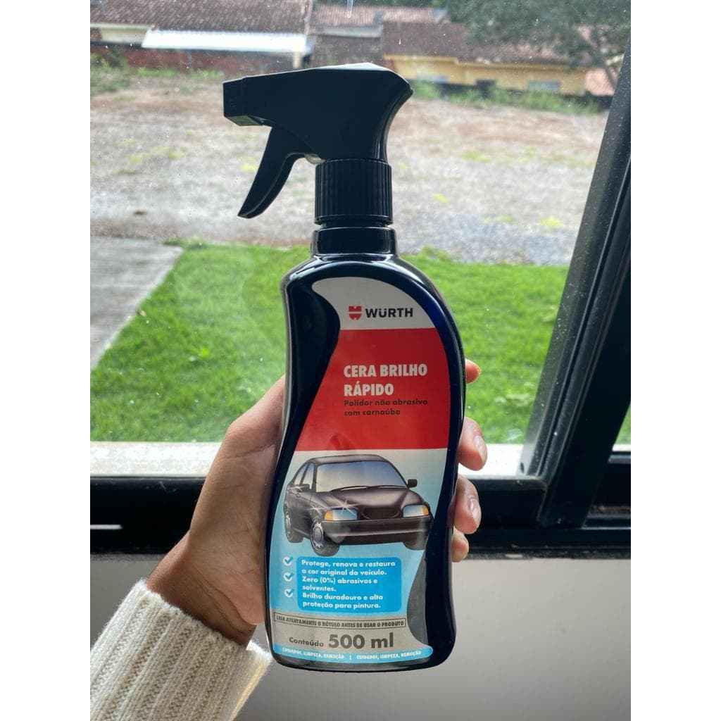 Cera automotiva, aviões, lanchas, embarcações, moto aquática hidrorepelência 500ml
