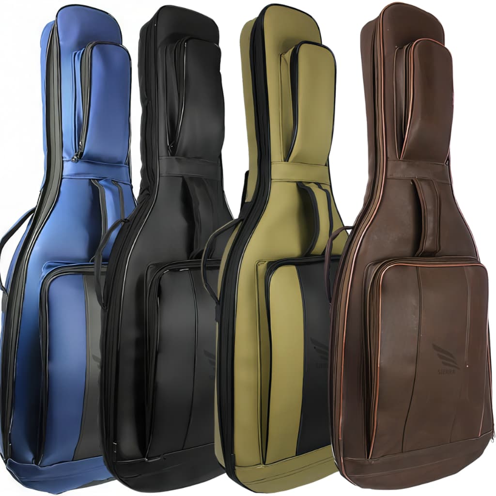 Capa Semicase Contra Baixo Sierra Sb200 Couro Ecológico Hard Case