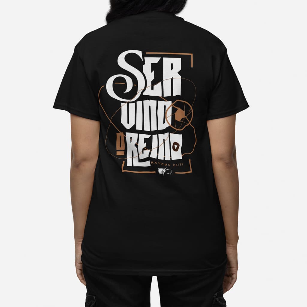 Camiseta Básica Algodão para Midias da Igreja Uniforme Midia