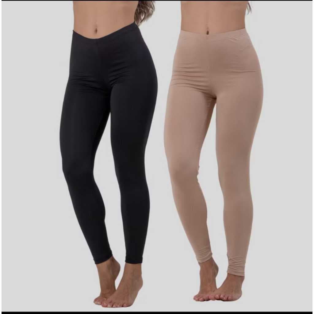 Kit 2 Calças Anagua Feminina Segunda Pele Conforto