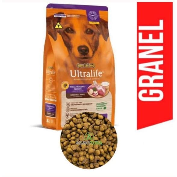 Ração A Granel Special Dog Ultralife Adultos Raças Pequenas Sabor Cordeiro E Arroz 1kg