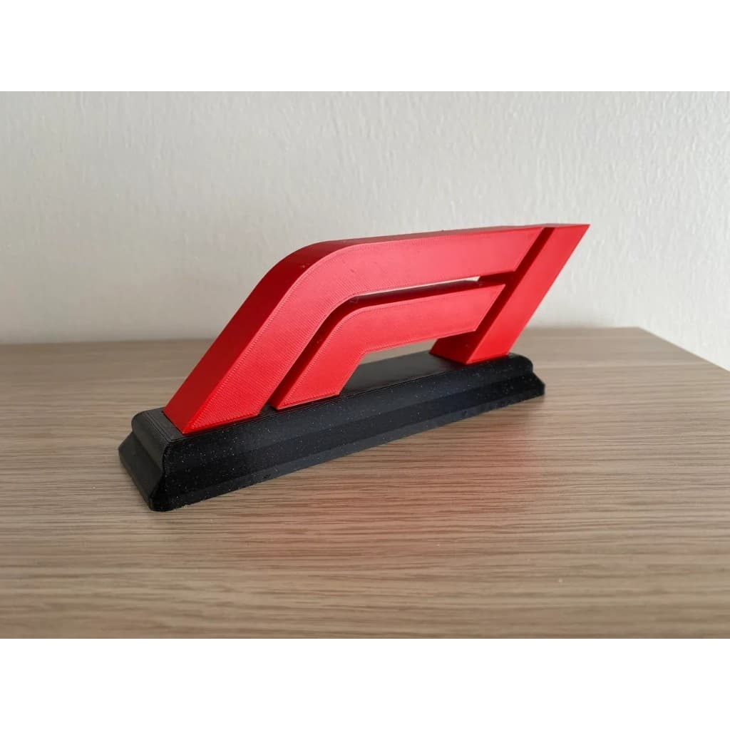F1 o Filme Base Decorativa com Logotipo F1 Item Decorativo
