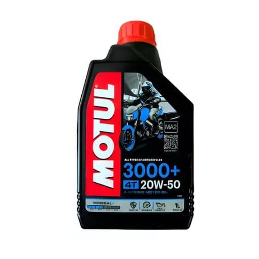 Óleo Motul 3000+ 20w-50 1L Moto/quadriciclo