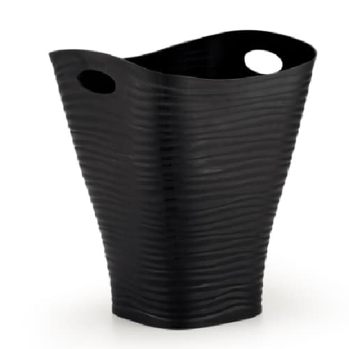 CESTO / LIXEIRA ECO DUNAS 6,5 LTS PRETO LINDA PRÁTICA MODERNA