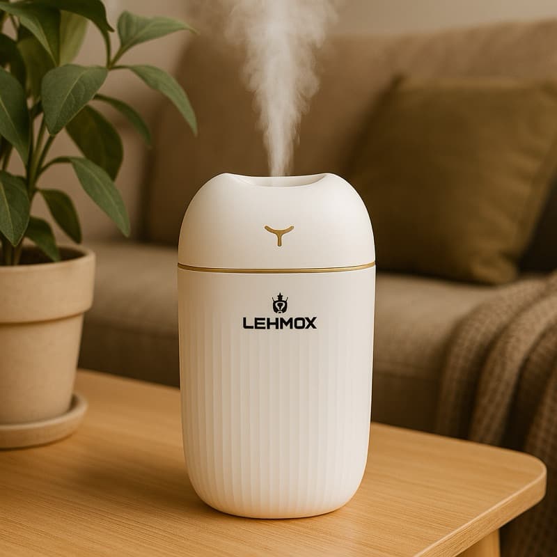 Mini Umidificador De Ar Portátil Usb Led lehmox LEY-1788 Umidificador de Ar 420ML