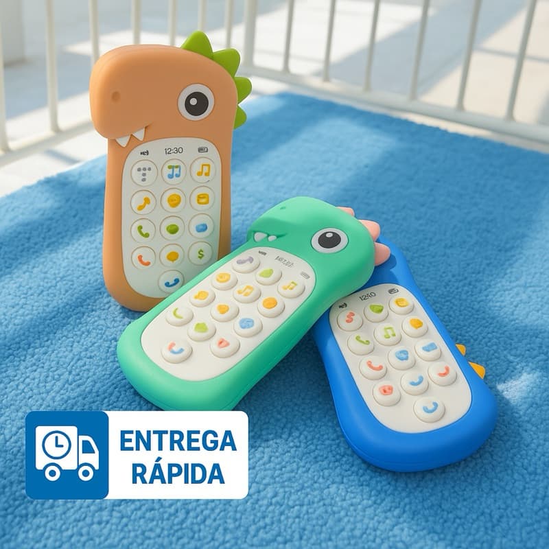 Baby Phone Telefone Musical Infantil Bebê Brinquedo Criança Brinquedo Celular Para Bebê Criança