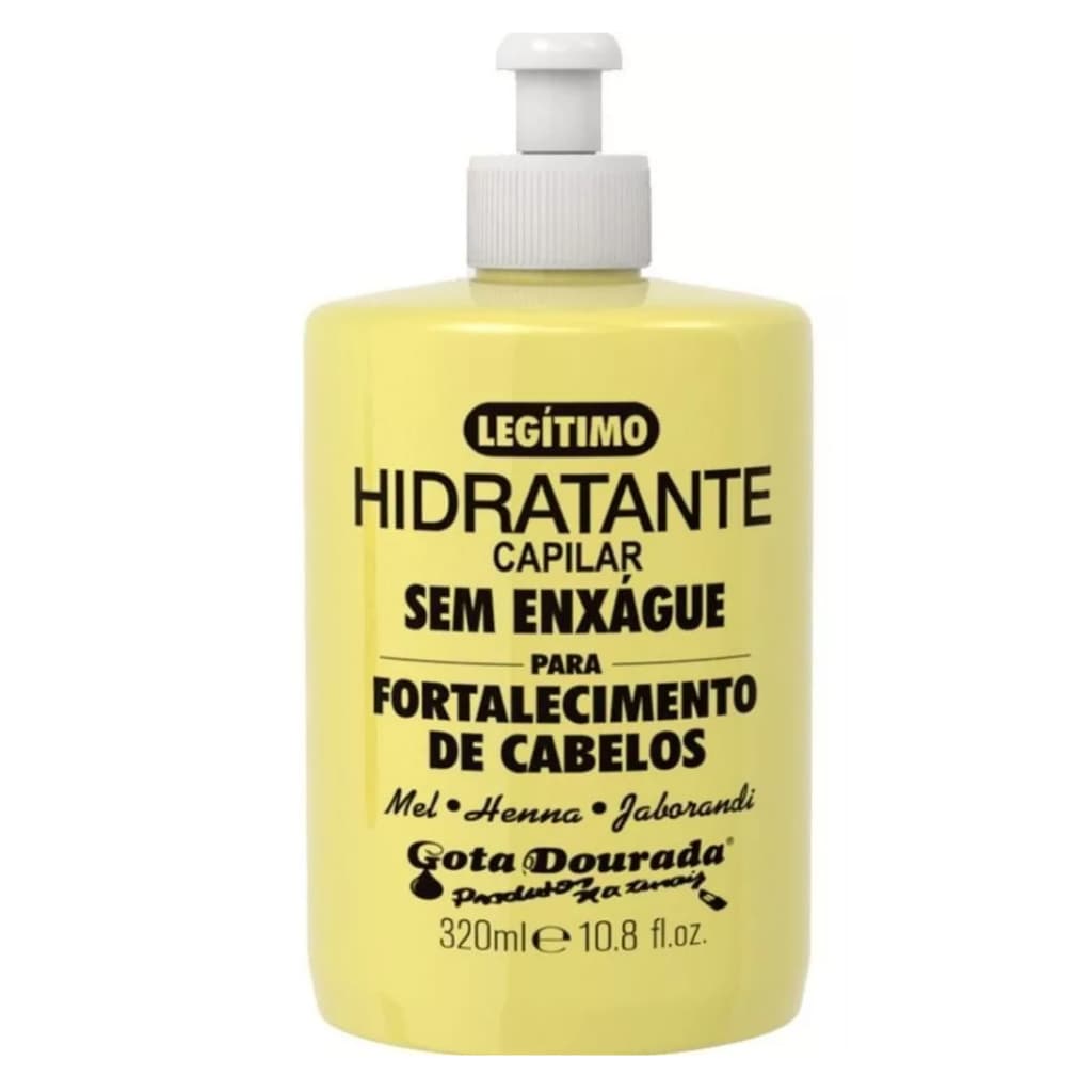 Creme Para Pentear Gota Dourada Fortalecimento 320ml