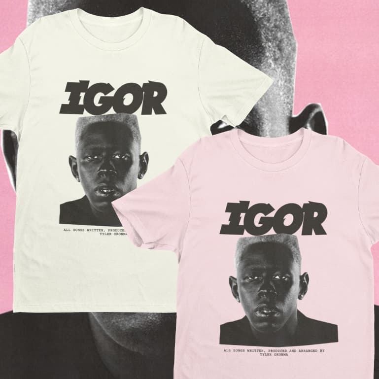 CAMISETA TYLER, THE CREATOR IGOR 100% ALGODÃO