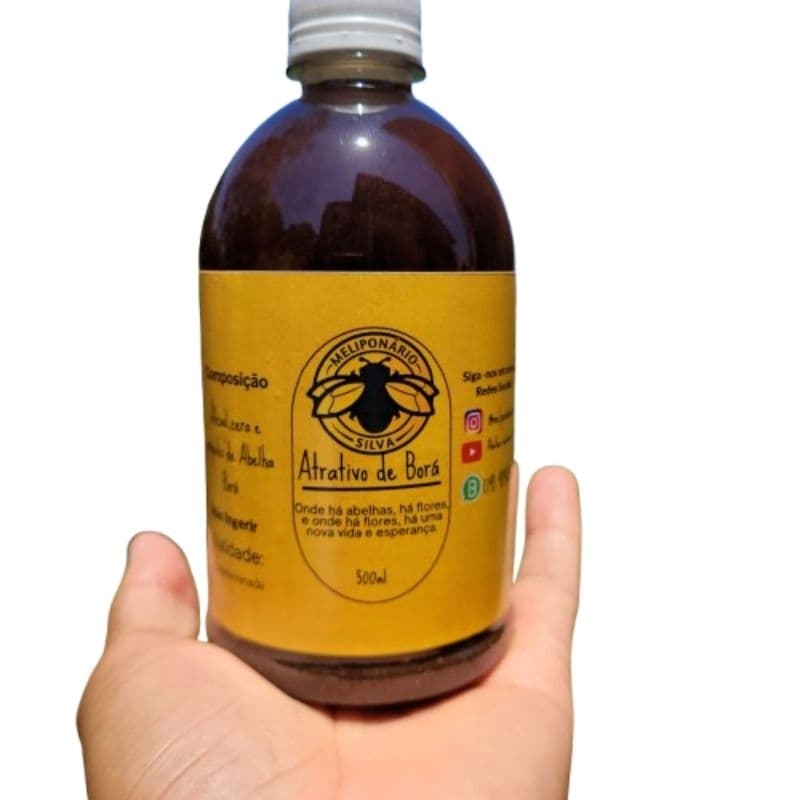 Atrativo Para Captura De Abelha Borá 500ml(a Puro De Borá)