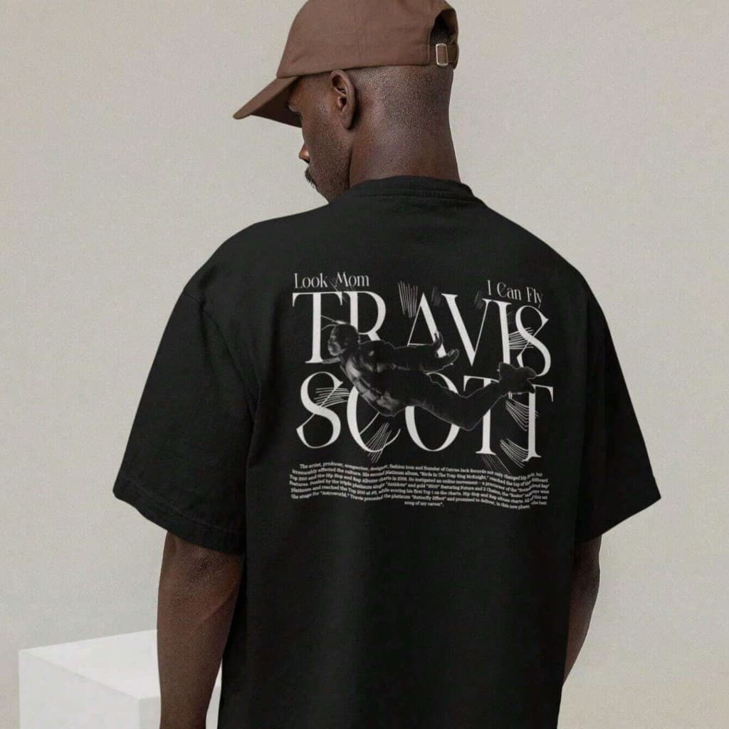 Camisetas Travis Scott Camisa 100% algodão T-shirt camisa mega promoção - Envio Rápido  - Big Vest