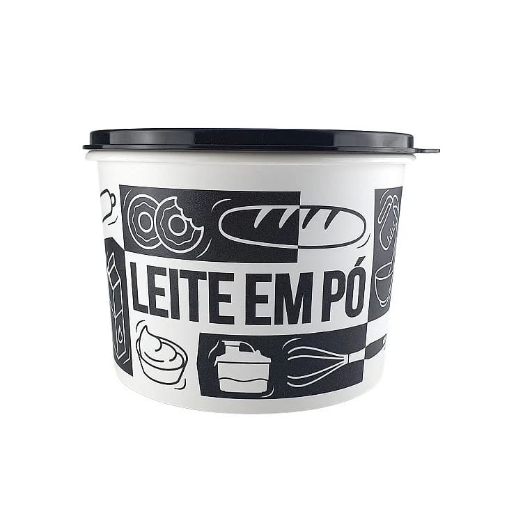 Porta Mantimentos Tupperware POP Box Leite em Pó  PB 2,4L