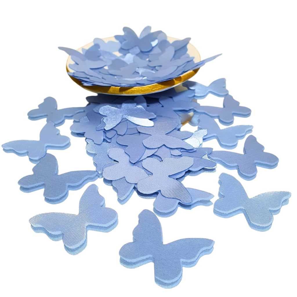 Borboletas De Cetim Customização Bordados Jardim Artesanato