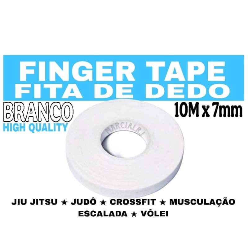 FINGER TAPE - FITA DE DEDO BJJ - JIU-JITSU, JUDÔ, CROSSFIT, VÔLEI Bandagem para os dedos