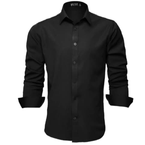 Camisa Social Slim Manga Longa Masculina Várias Cores
