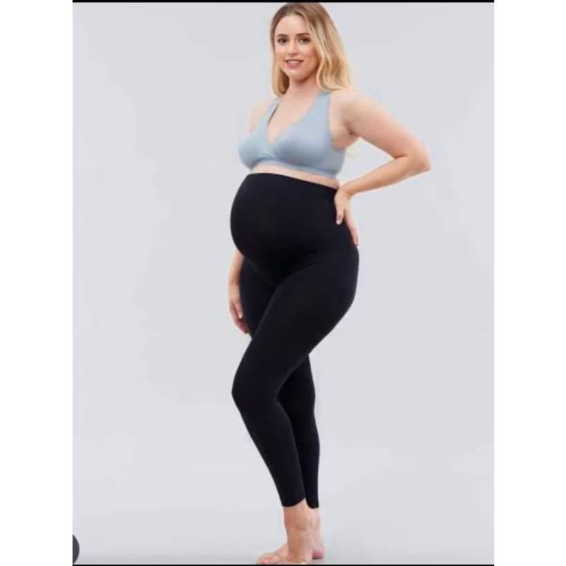 Legging Gestante Cos Alto Conforto Sustentação Barriga calça grávida mamãe