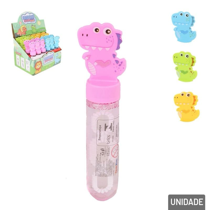 12 bolhas de sabão dinossauro - lembrancinha