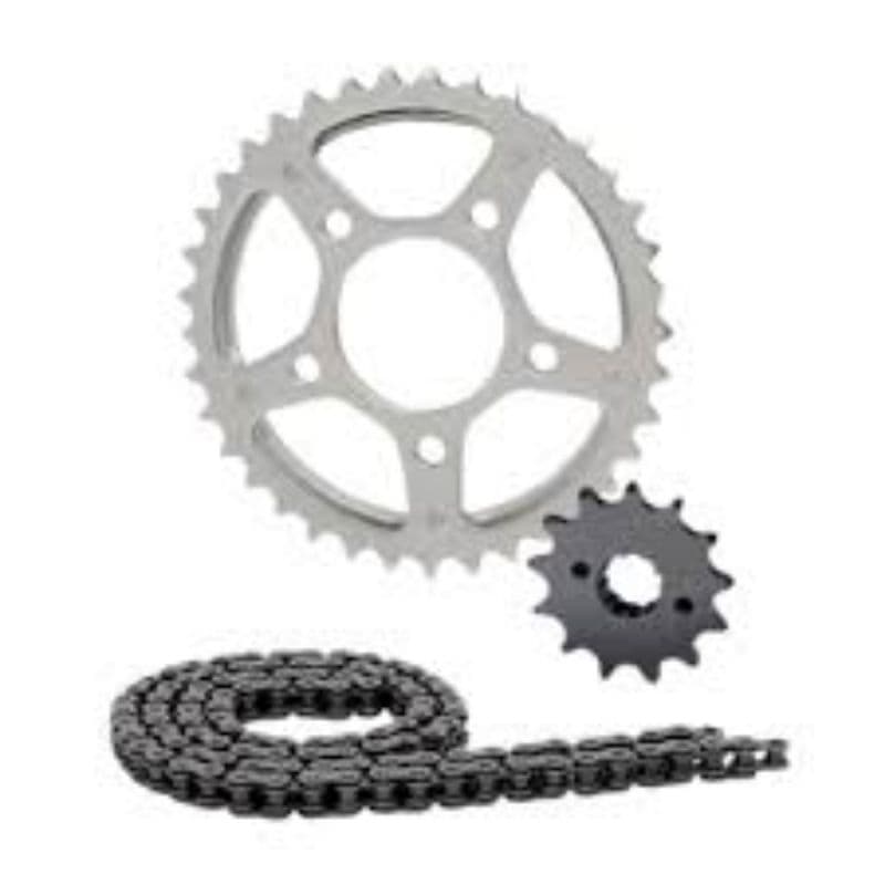 Kit relação transmissão Titan 150 Fan 150 2004 a 2015