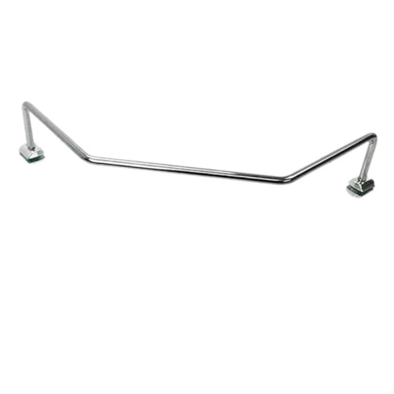 ferrinho para porta shampoo canto com fenda 8mm
