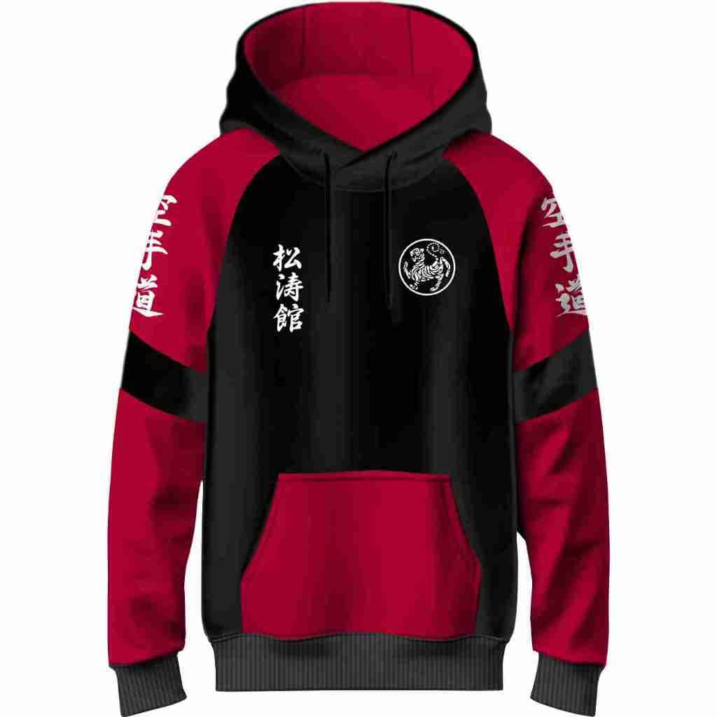 Casaco Moletom Karate Arte Marcial Shotokan Shobu-Ryu Kyukushin Shorin MMA Lutas 1215-1m