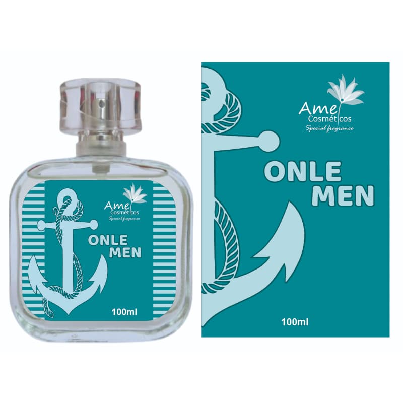 Perfume Onle Men Masculino Amei Cosmeticos Alta Fixação 33% de Essência Importada