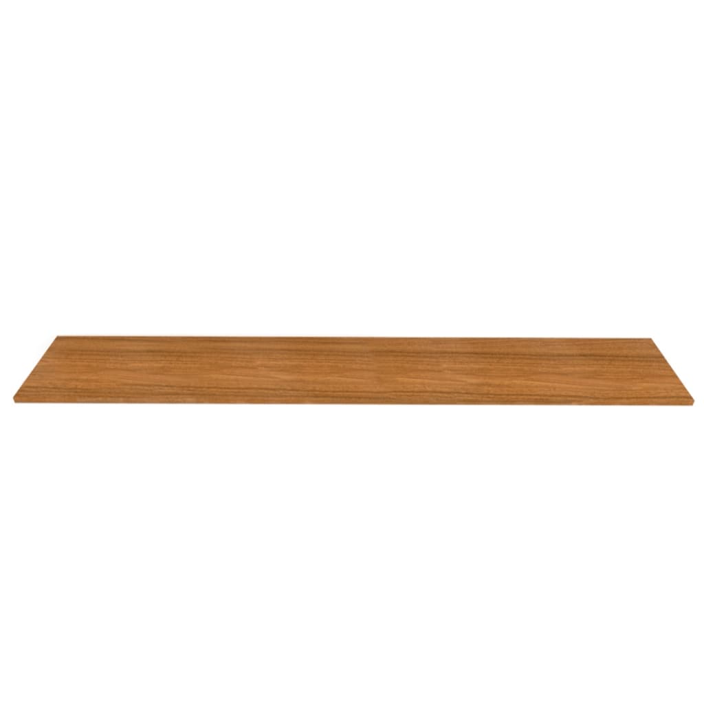 Kit 2 Prateleiras 90x10 MDF 15mm Amadeirado Com Suportes