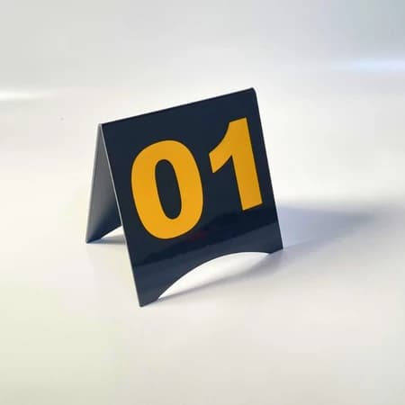 Placas Numeradoras De Mesa Kit 20 ao 200