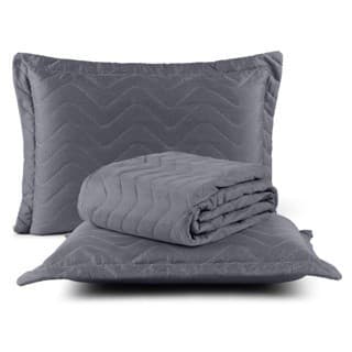 Kit Colcha Cobre Leito Luxo Matelado Solteiro Elegancia e Conforto