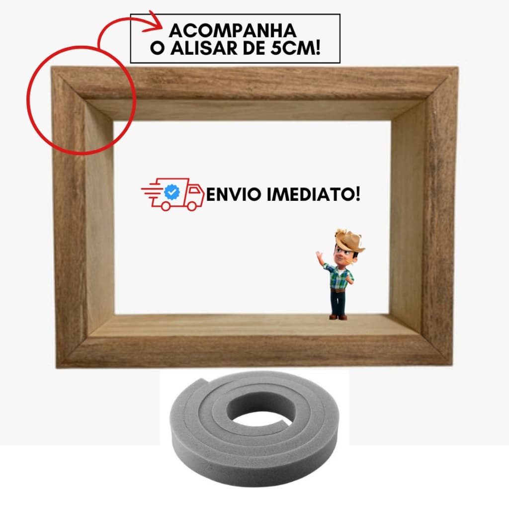 Caixa Caixonete Caixilho Madeira Lei Ar Condicionado Janela 7.500/ 10000 e Espuma de Vedação de Ar Condicionado